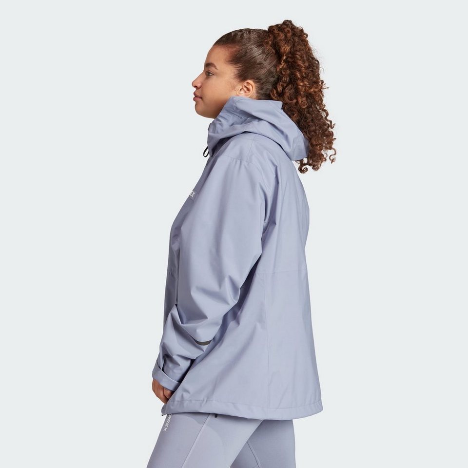 adidas TERREX Funktionsjacke, Außenmaterial: 100 % recycelter Polyester  (einfach gewebt)