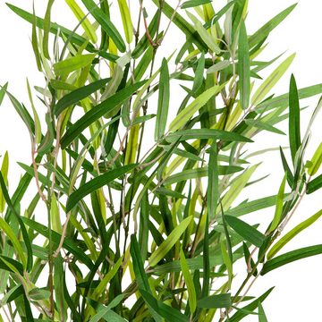 Kunstpflanze Kunstpflanze MINI BAMBUS Kunststoff, Stoff Bambus, hjh OFFICE, Höhe 100.0 cm, Echtes Bambusrohr, Pflanze