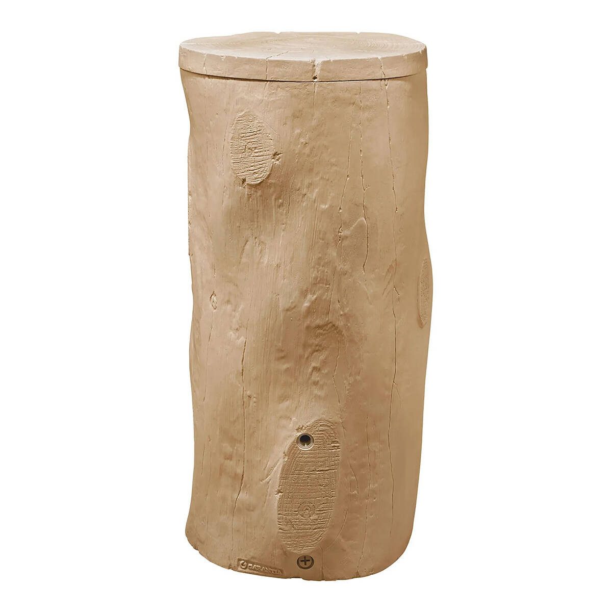 GARANTIA Regenwassertank Woodstock Lightwood, (Einzeln), 3D-Dekor, 250 Liter, witterungsbeständig