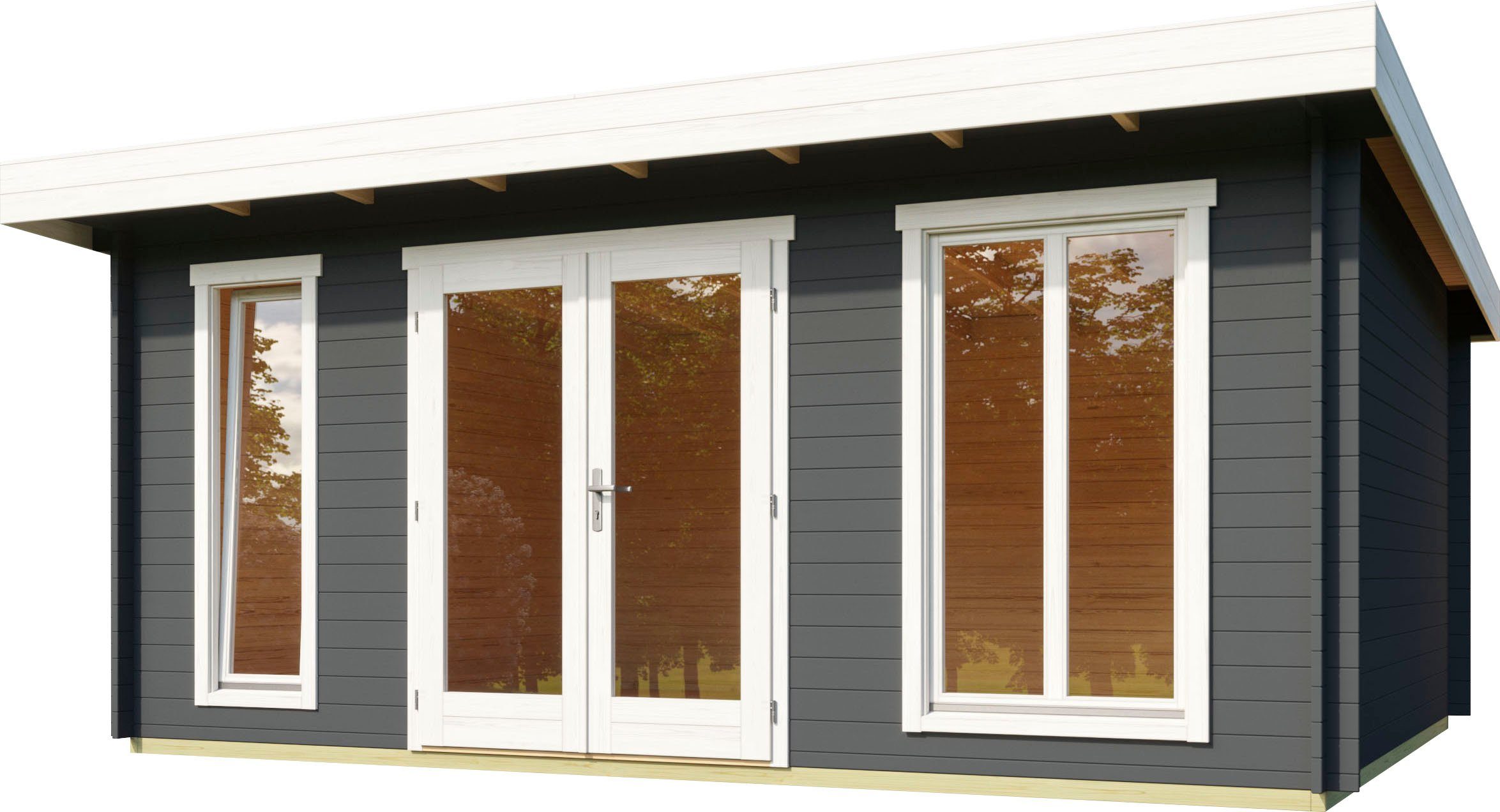 LASITA MAJA Gartenhaus DORSET, BxT: 540x460 cm, (Set, inkl. Fussbodenbretter zum verlegen)