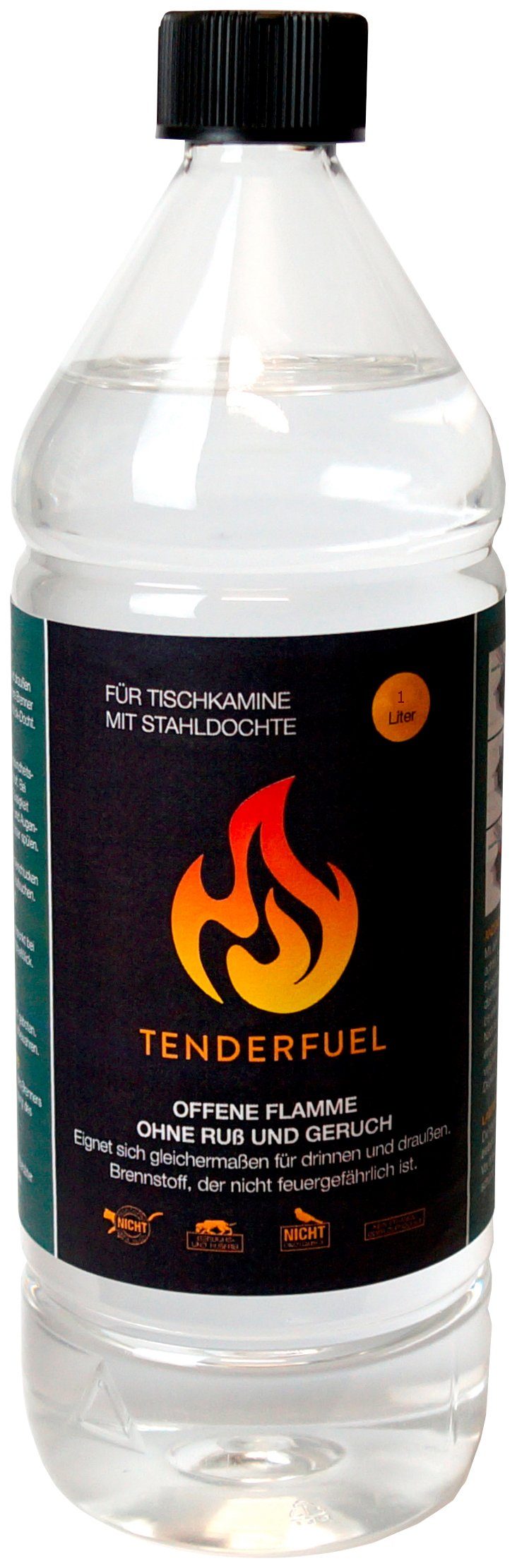 TENDERFLAME Sicherheitsbrennstoff »Tenderfuel« ohne Rauch-, Geruchs- oder Rußbildung, 1000ml, 1 l, geeignet für alle Tenderflame-Produkte