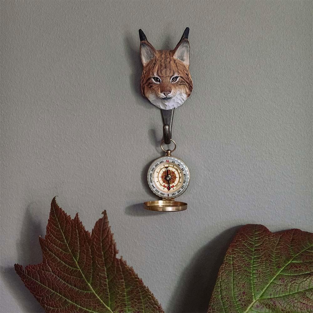 Wildlife Garden Garderobenhaken Kleiderhaken DecoHook Luchs günstig online kaufen