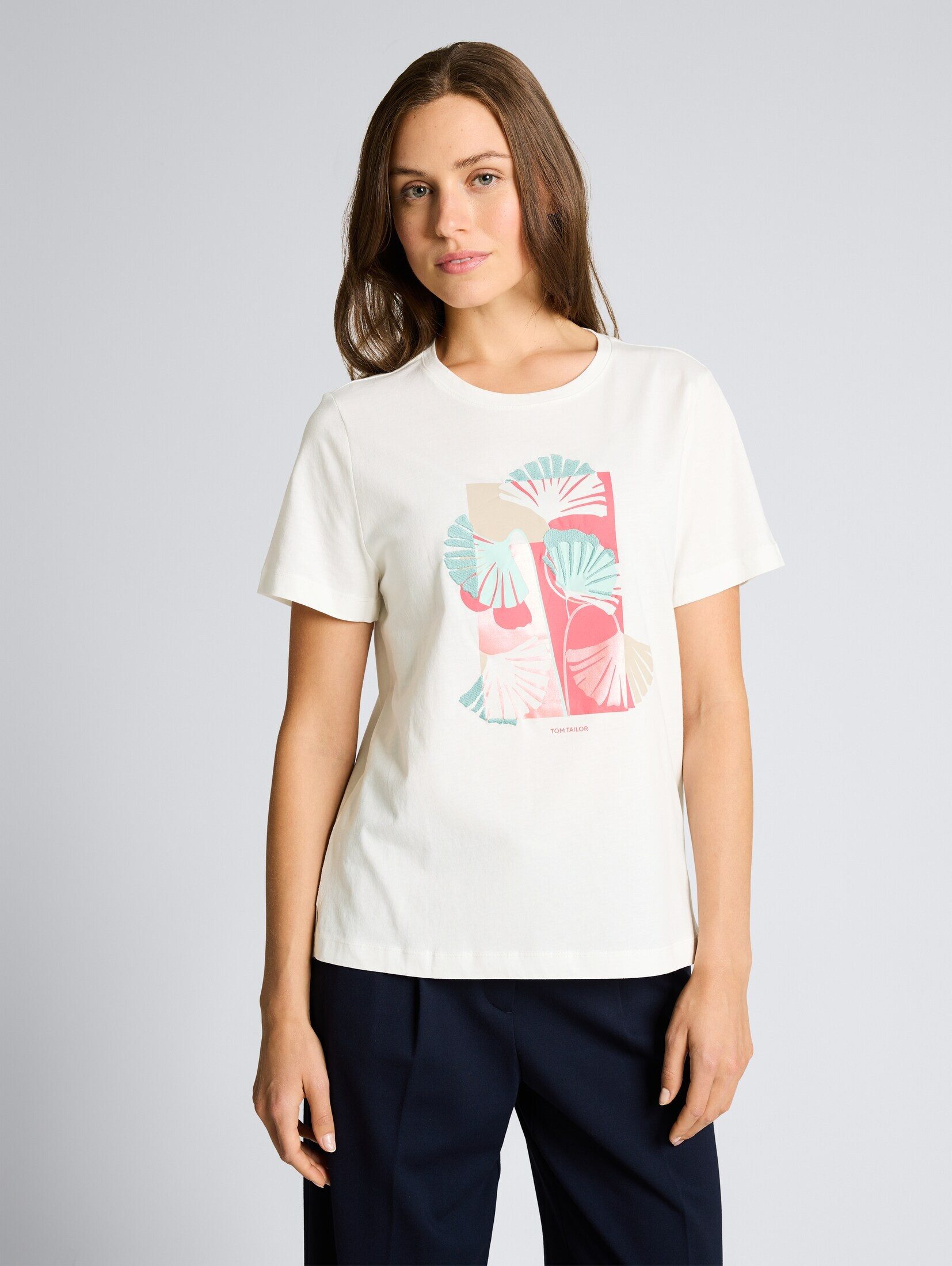 TOM TAILOR T-Shirt T-Shirt T-Shirt mit Print günstig online kaufen