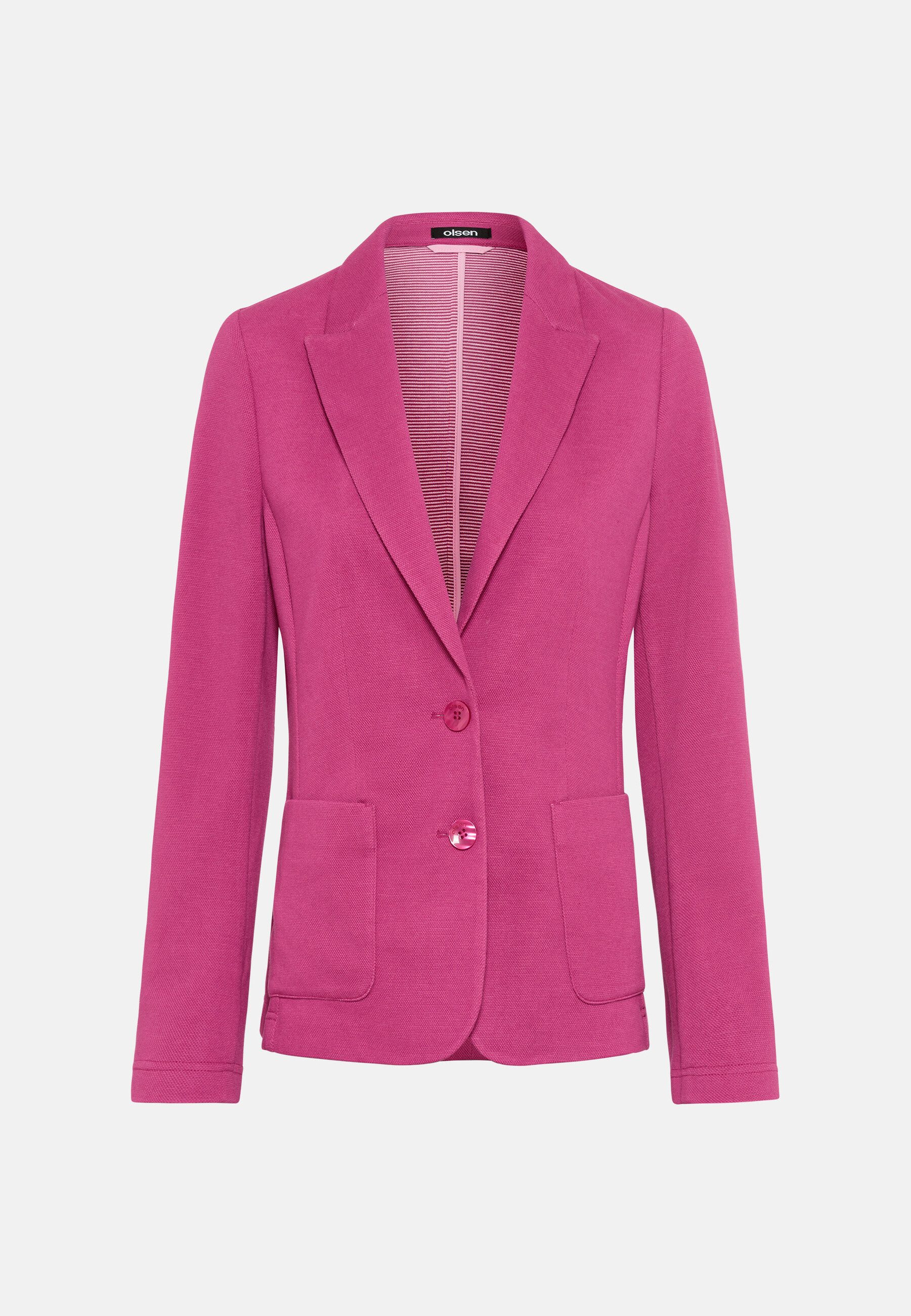 Olsen Kurzblazer mit zwei Verschlussknöpfen