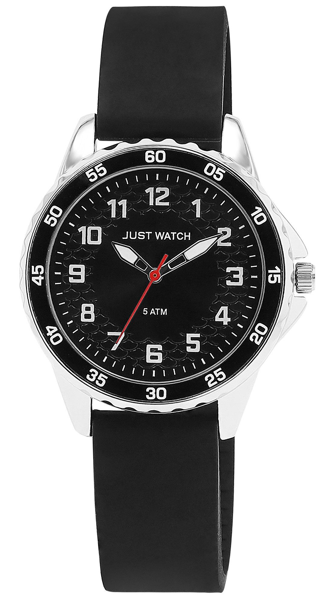 JUST WATCH Quarzuhr Livia Kinder-/ Jugenduhr, Silikonarmband, D: 35mm, 5 ATM