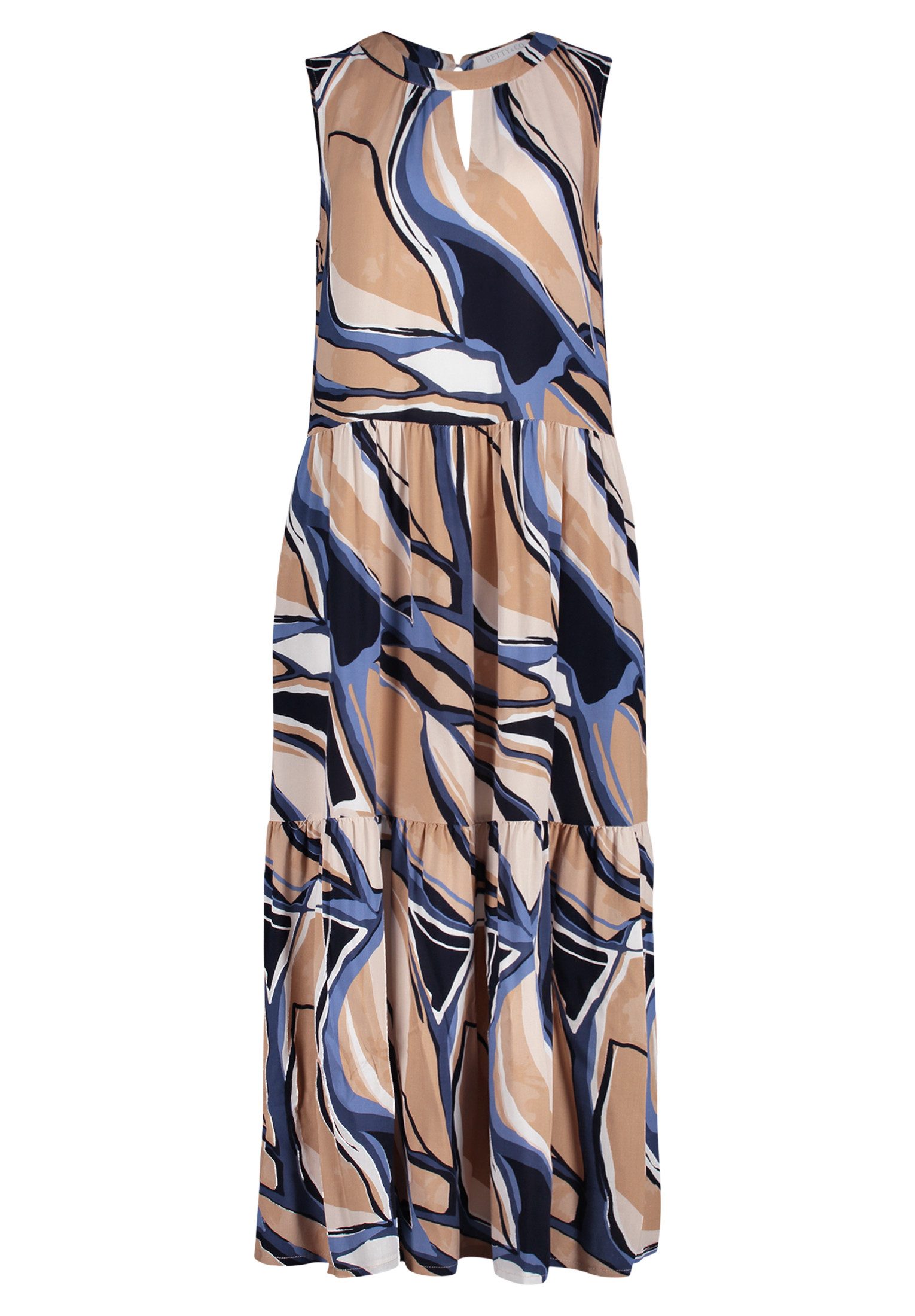 Betty&Co Sommerkleid Damen mit Stufenrock günstig online kaufen