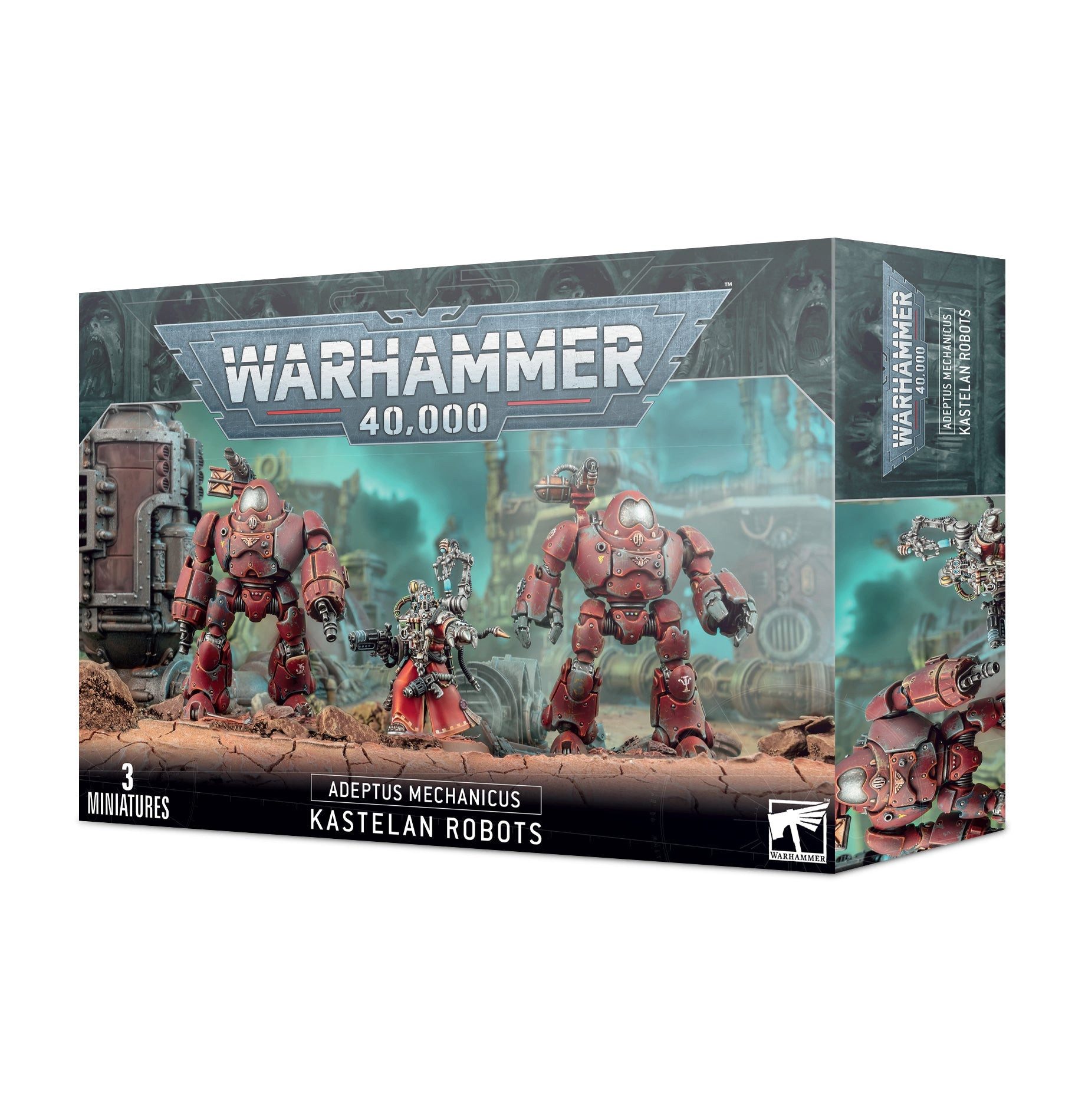 Spielfigur Warhammer 40.000 Adeptus Mechanicus Kastelan Robots