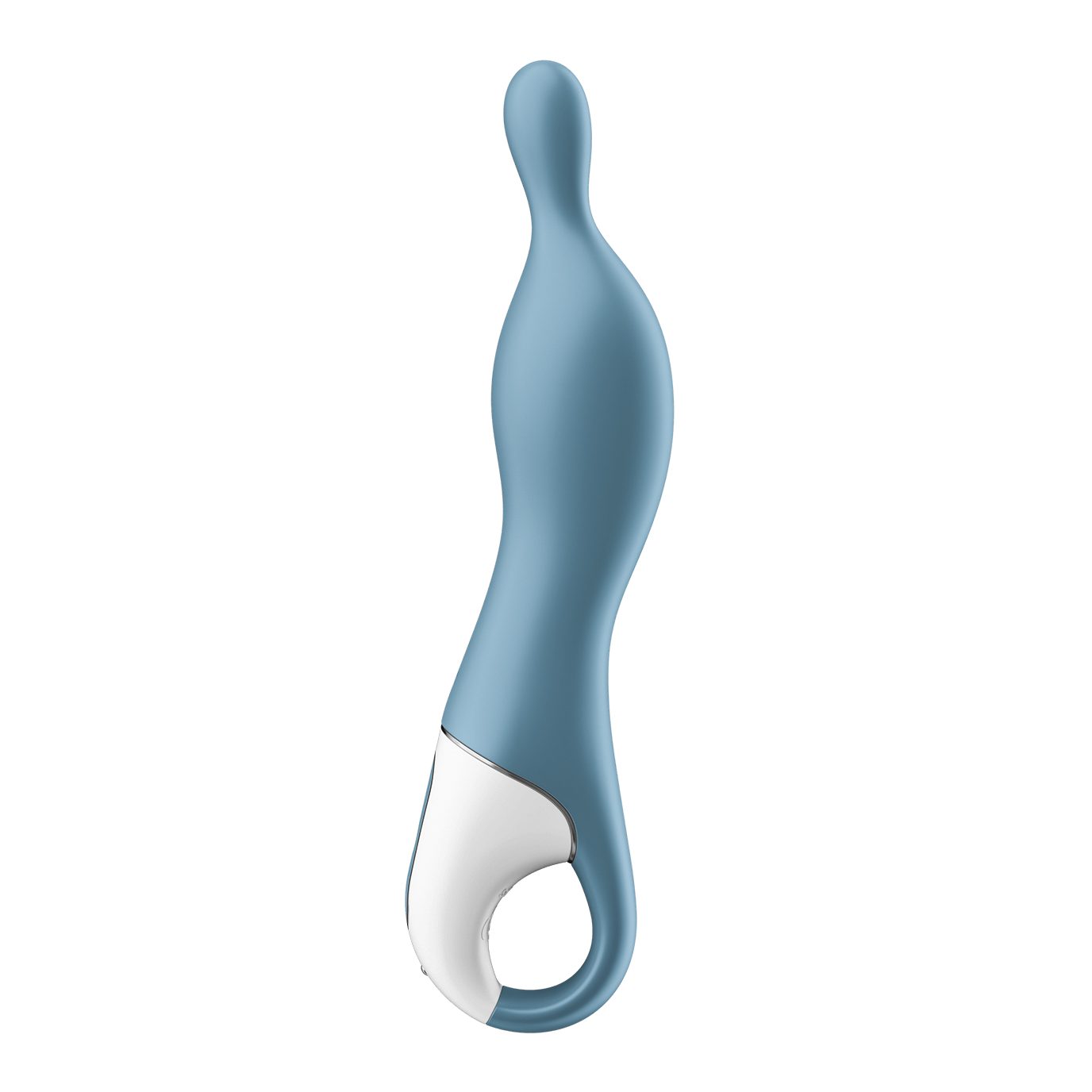 21,5cm 1", Klitoris-Stimulator Satisfyer Satisfyer flexible A-Punkt-Vibrator, blau "A-Mazing Spitze,