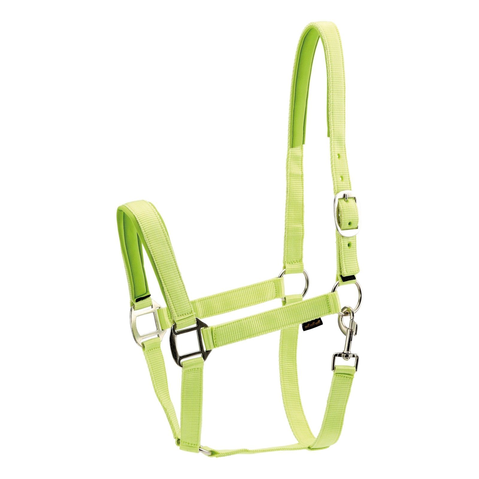 Horse Guard Halfter Nylonhalfter für Pferde lime - Kaltblut