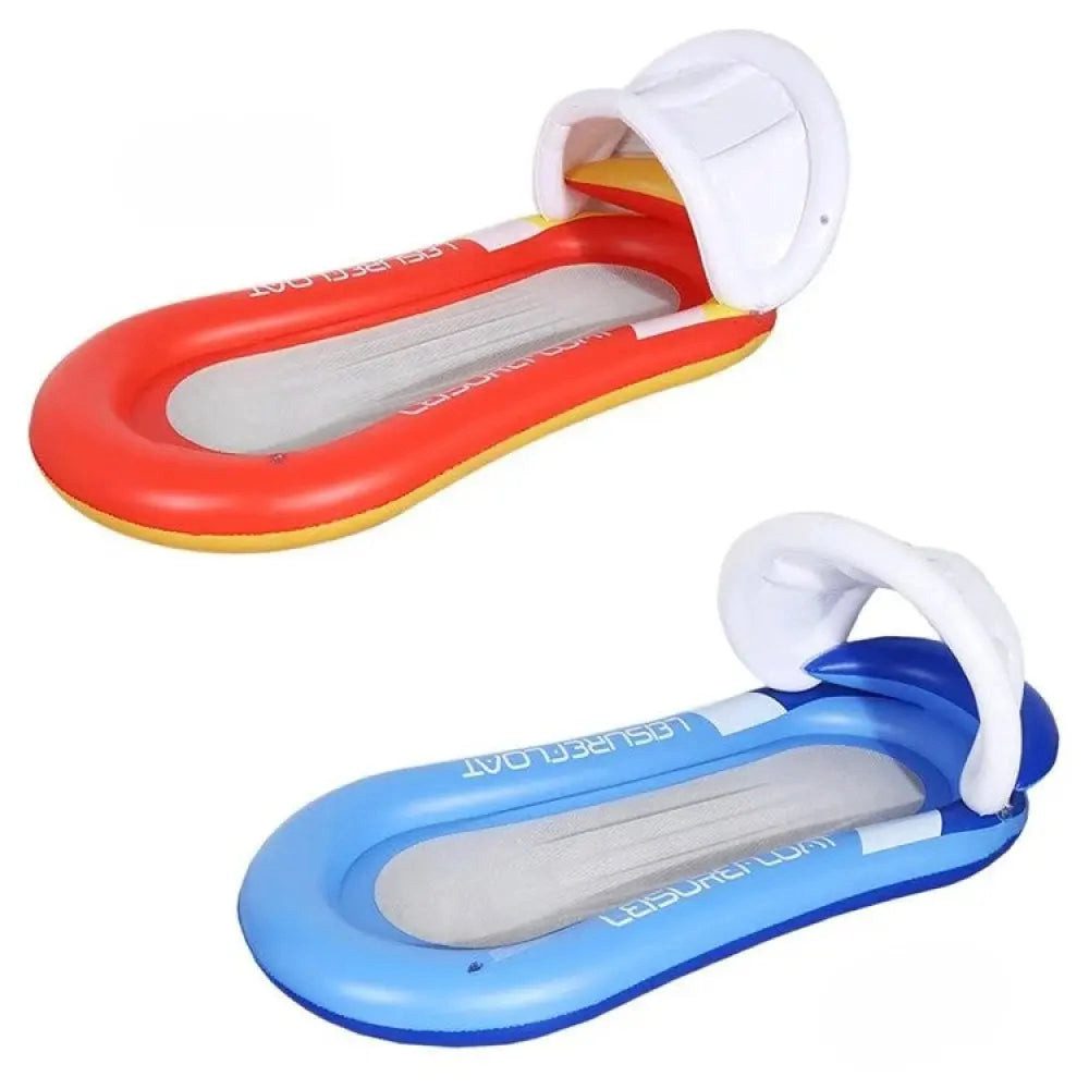 Sport-Knight® Luftmatratze Aufblasbare Wasserhängematte mit Sonnenschutz-Da günstig online kaufen