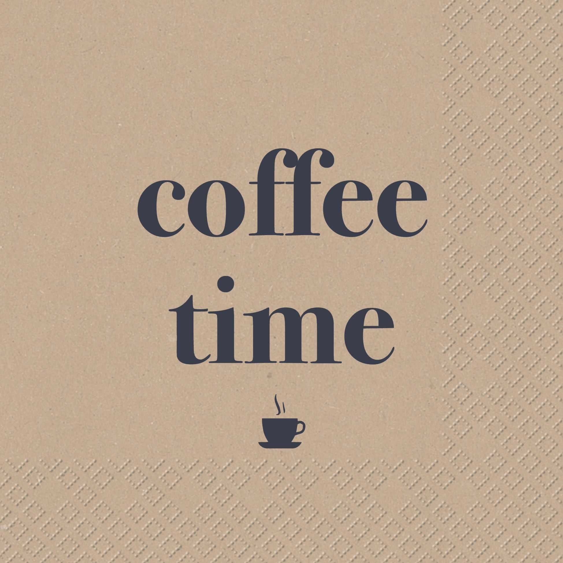 stewo Papierserviette 5278 42 Lunchservietten Coffee - 33 x 33 cm, 20 Stück, Recycling