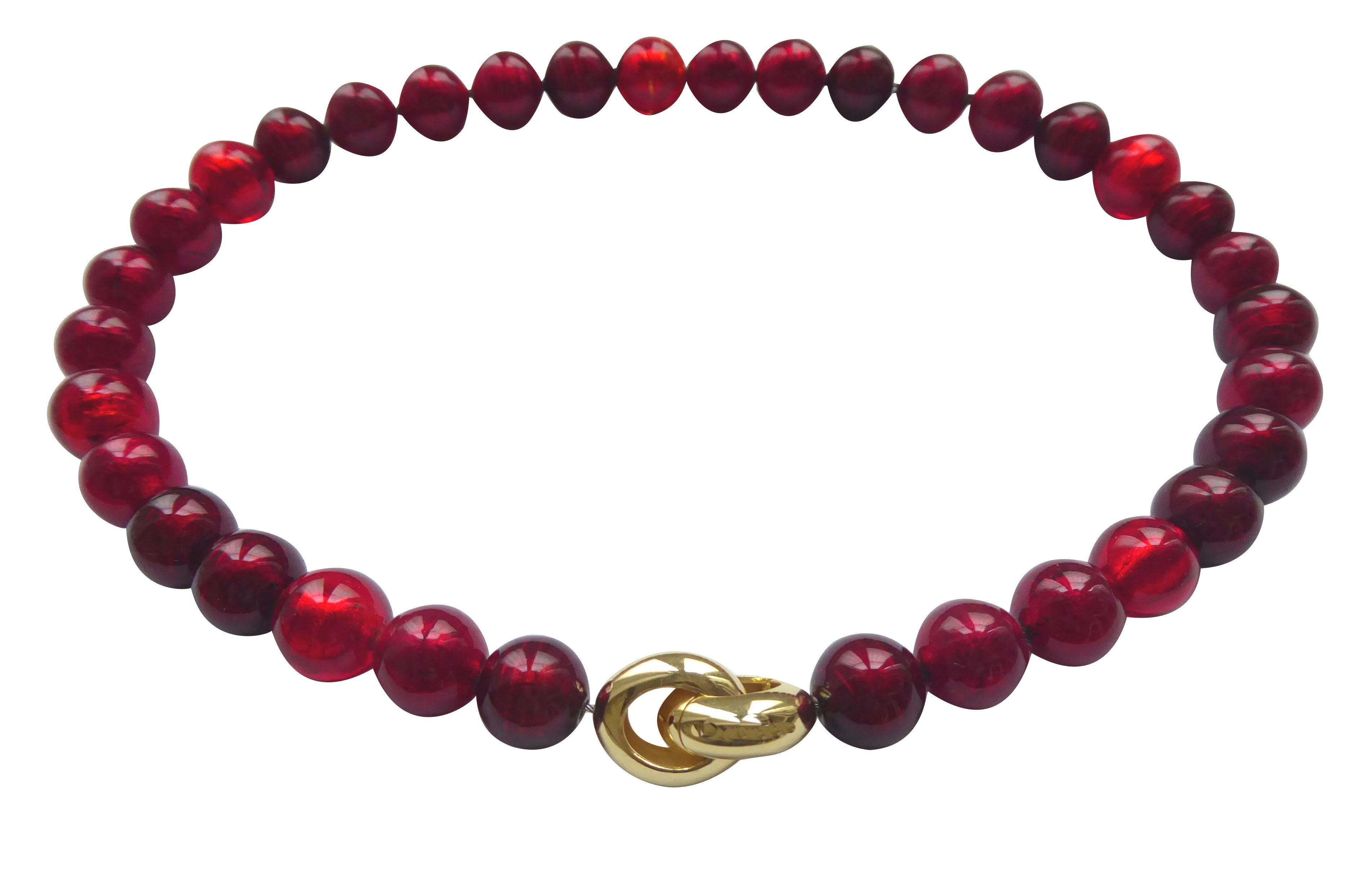 Perlenkette Murano Kette Venus auffällig Weihnachten Geschenk