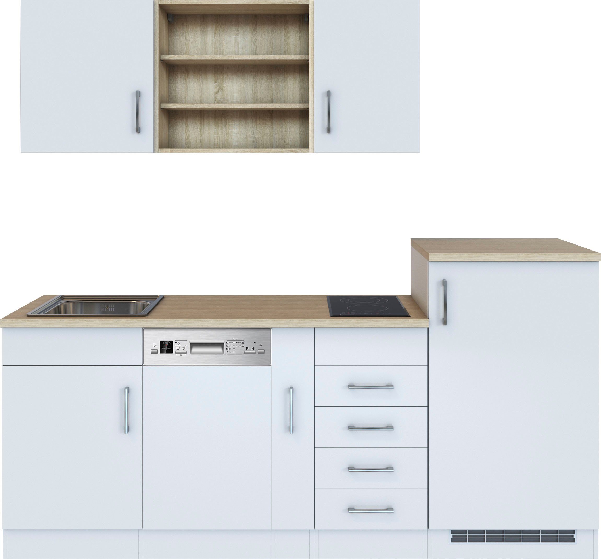 KOCHSTATION Küche KS-Mali, Breite 210 cm, günstig online kaufen