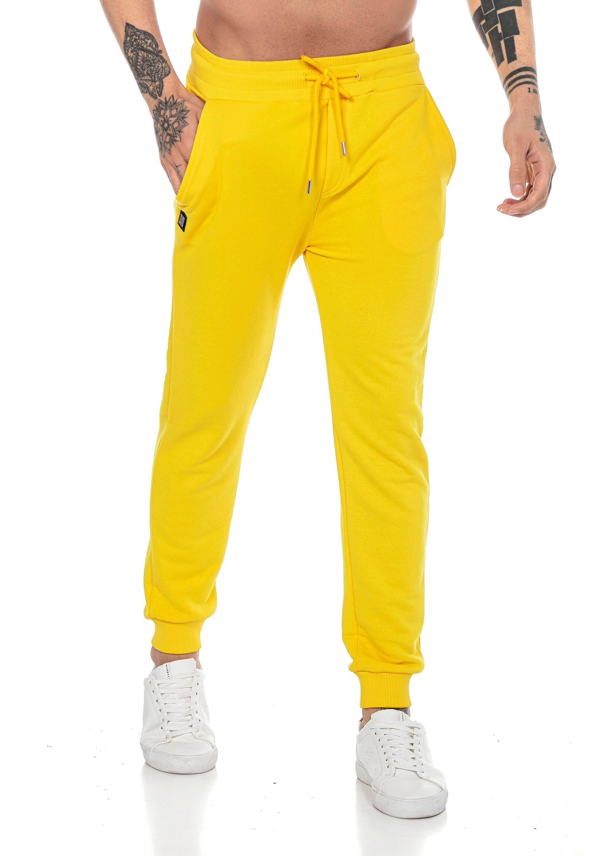 RedBridge Jogginghose mit Brandlogo High Quality Jogger elastischer Bund günstig online kaufen