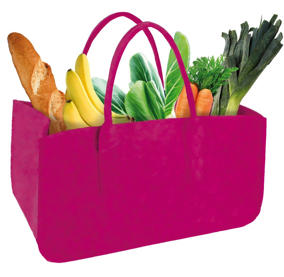 Close Up Freizeittasche Filztasche Kaminholz Pink Tragetasche, Felt Bag günstig online kaufen