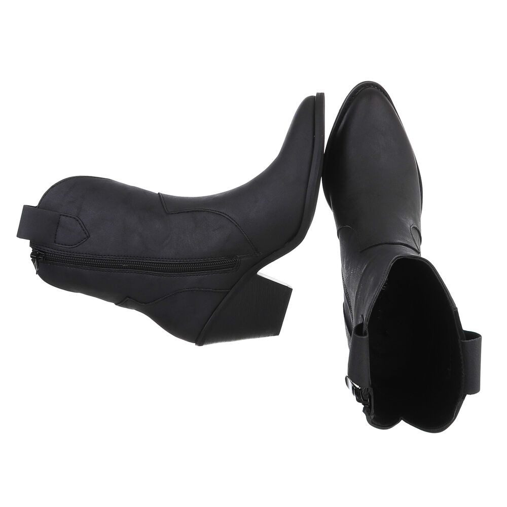 Ital-Design Stilvolle Stiefeletten mit Verzierung für Damen Westernstiefele günstig online kaufen