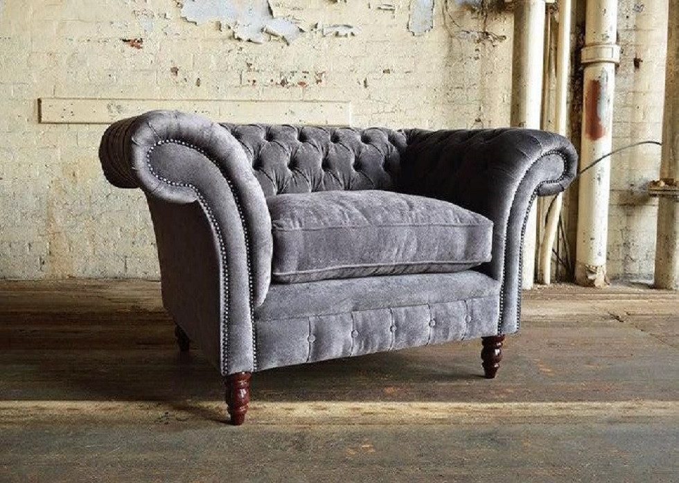 Xlmoebel Chesterfield-Sessel Luxuriöser Chesterfield-Sessel mit hochwertiger Polsterung (Sessel (1 Sitzer), Hergestellt in Europa