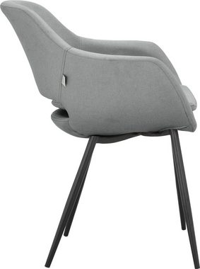 andas Esszimmerstuhl Mikkeli (2 St), mit Sitz und Rücken gepolstert, loses Sitzkissen, Sitzhöhe 48 cm