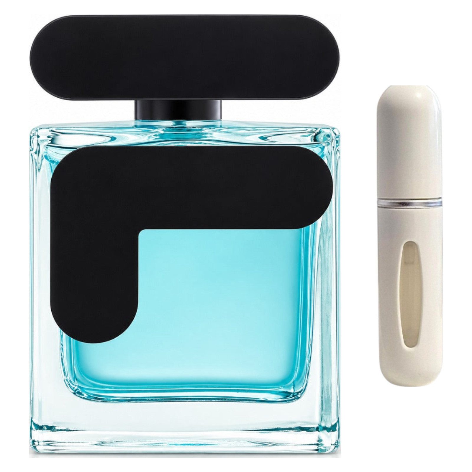 Fila Duft-Set F-Vibes for Man EDP – Orientalisch Holzig + Parfümzerstäuber (leer)