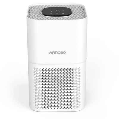 AIRROBO Luftreiniger AR400 H13 HEPA Filter, CADR 300 m³/h für Raucherzimmer, bis zu 57 m², für 57 m² Räume, Schlafmodus reduziert den Lärm auf nur 20.2 dB
