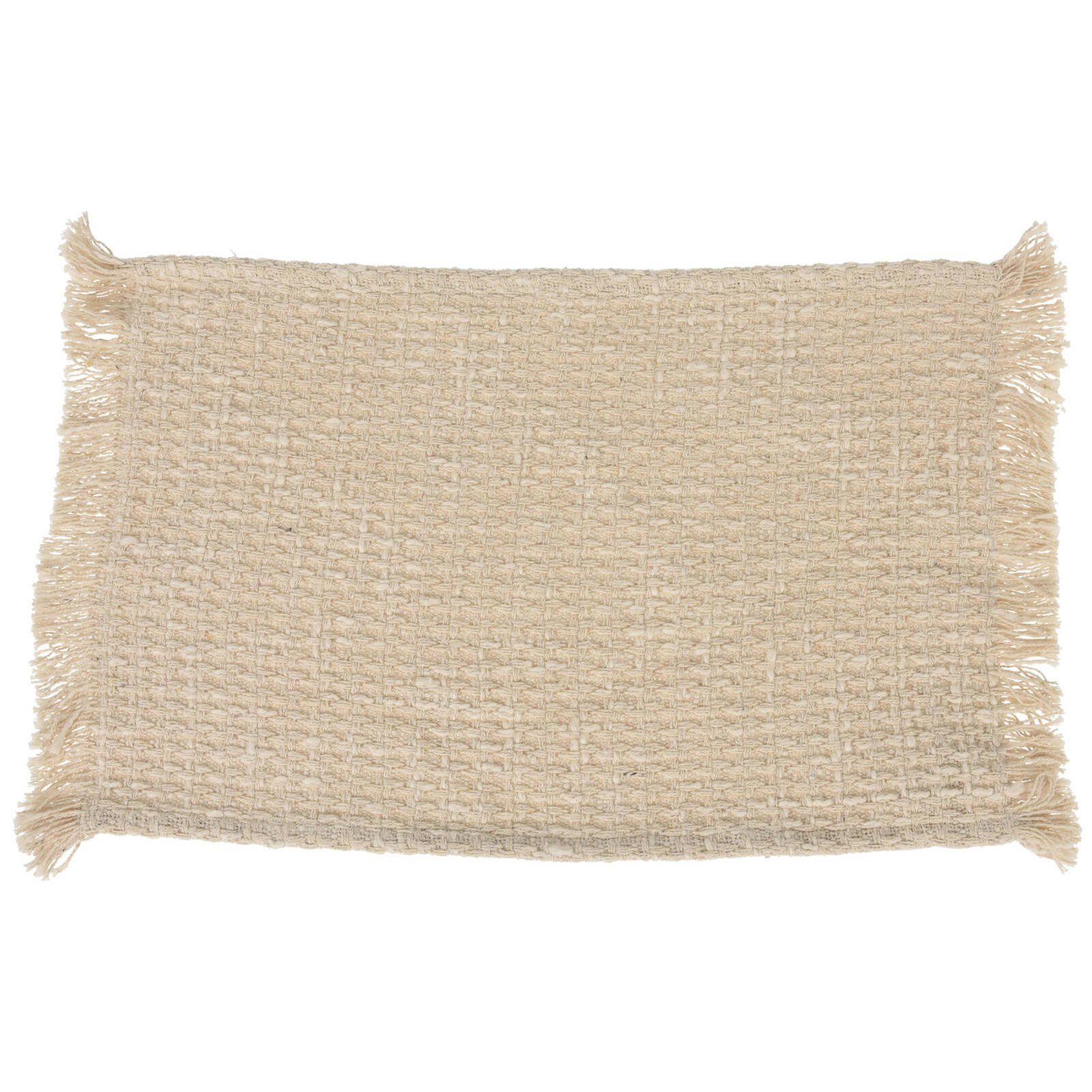 Home & styling collection Tischdecke Tischset, naturfarben, 45 x 30 cm, 1 Stk. (Tischdecken 1-tlg)