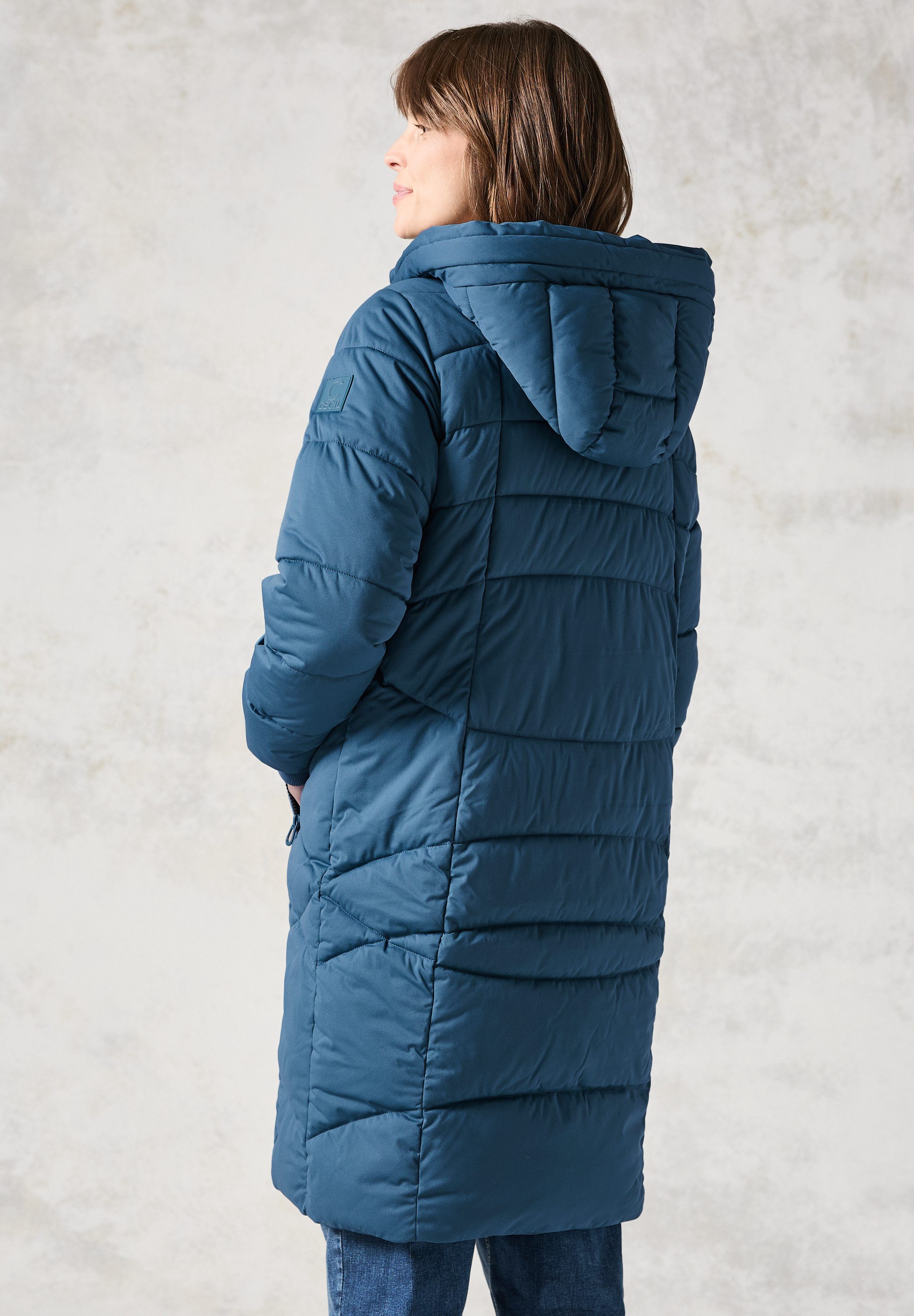 Cecil Steppmantel mit Kapuze günstig online kaufen