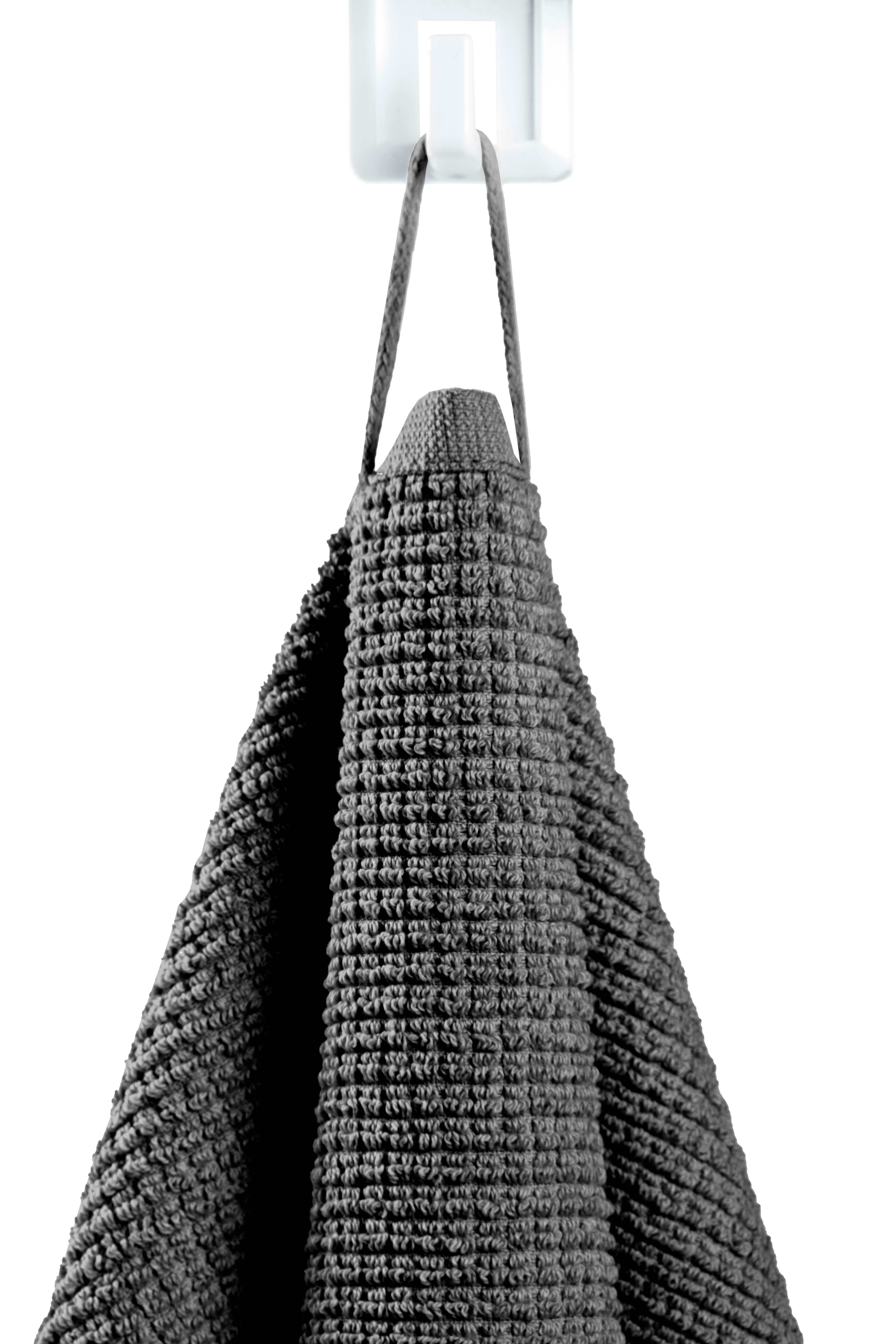 OTTO home Handtuch Set Kimi, Duschtuch, Handtücher und Gästetücher, Walkfrottee (Set, 5-St), 100% Baumwolle, einfarbig, weich, mit Bordüre, besondere Struktur
