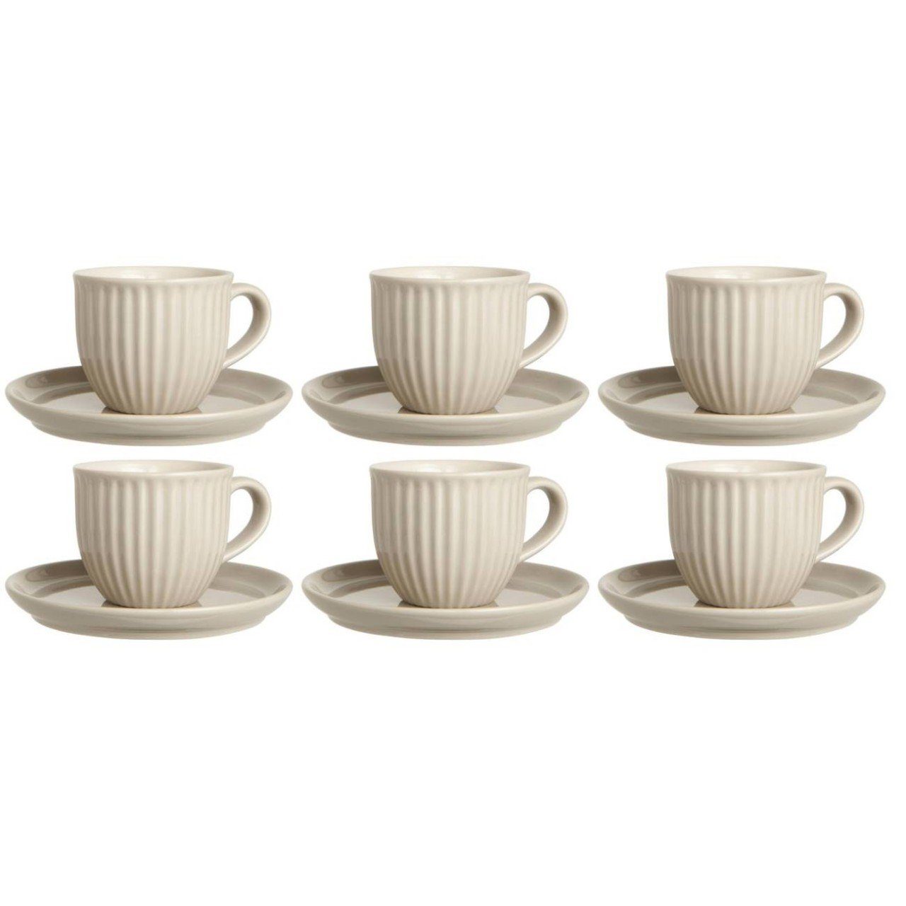 Ib Laursen Espressotasse Mynte, Keramik, Beige H:7cm D:14cm Keramik