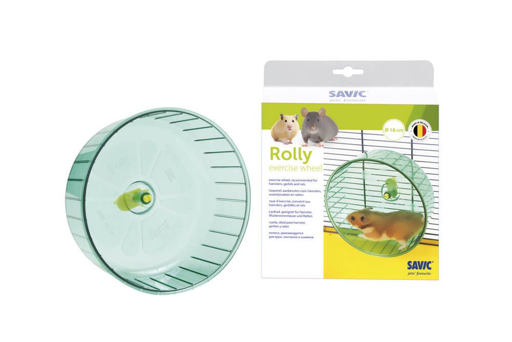 Nobby Tierlaufrad Hamsterrolle "Rolly Wheel", Ø18cm