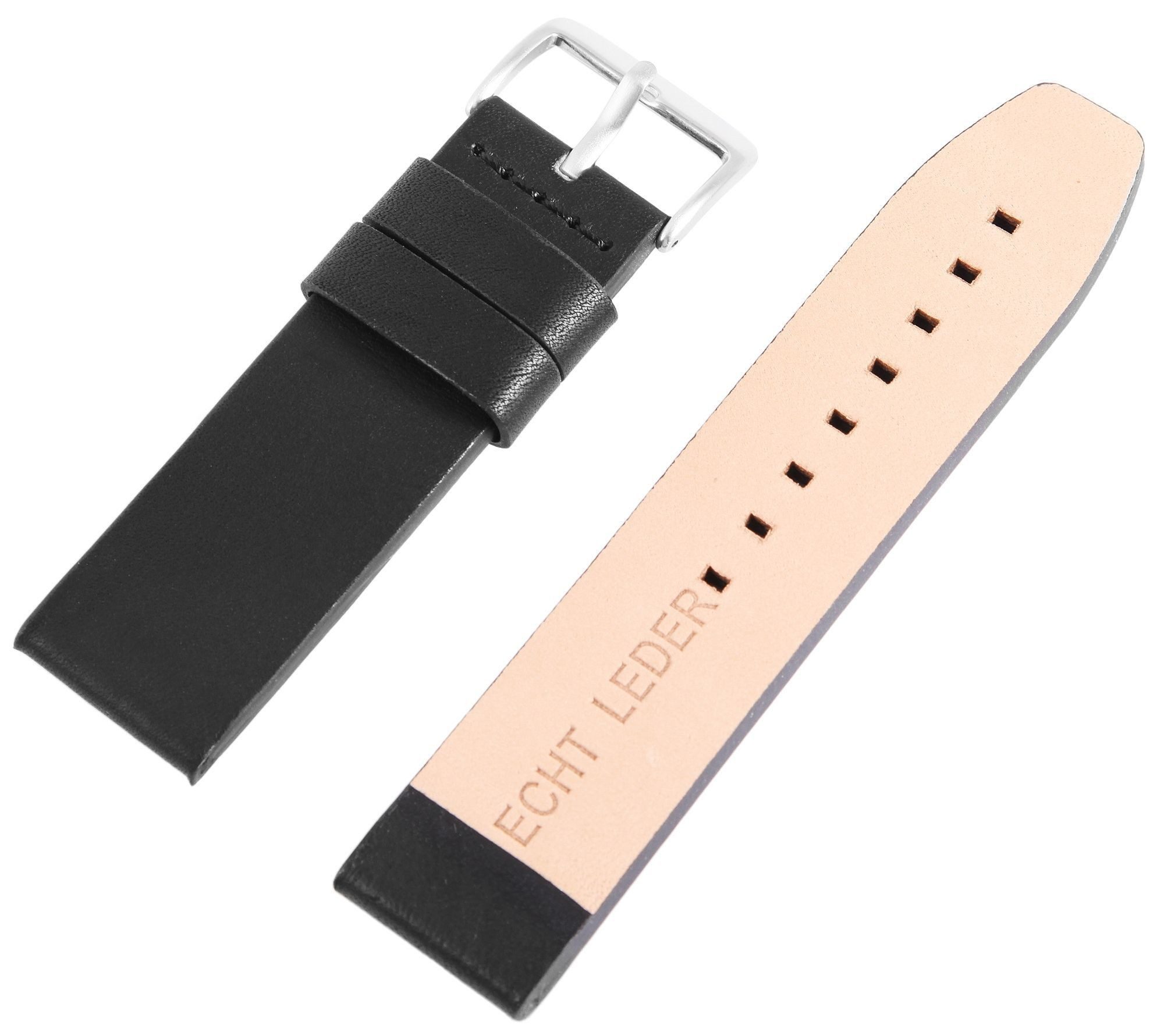 JUST WATCH Uhrenarmband JU10251 Echt Lederarmband, 24 mm