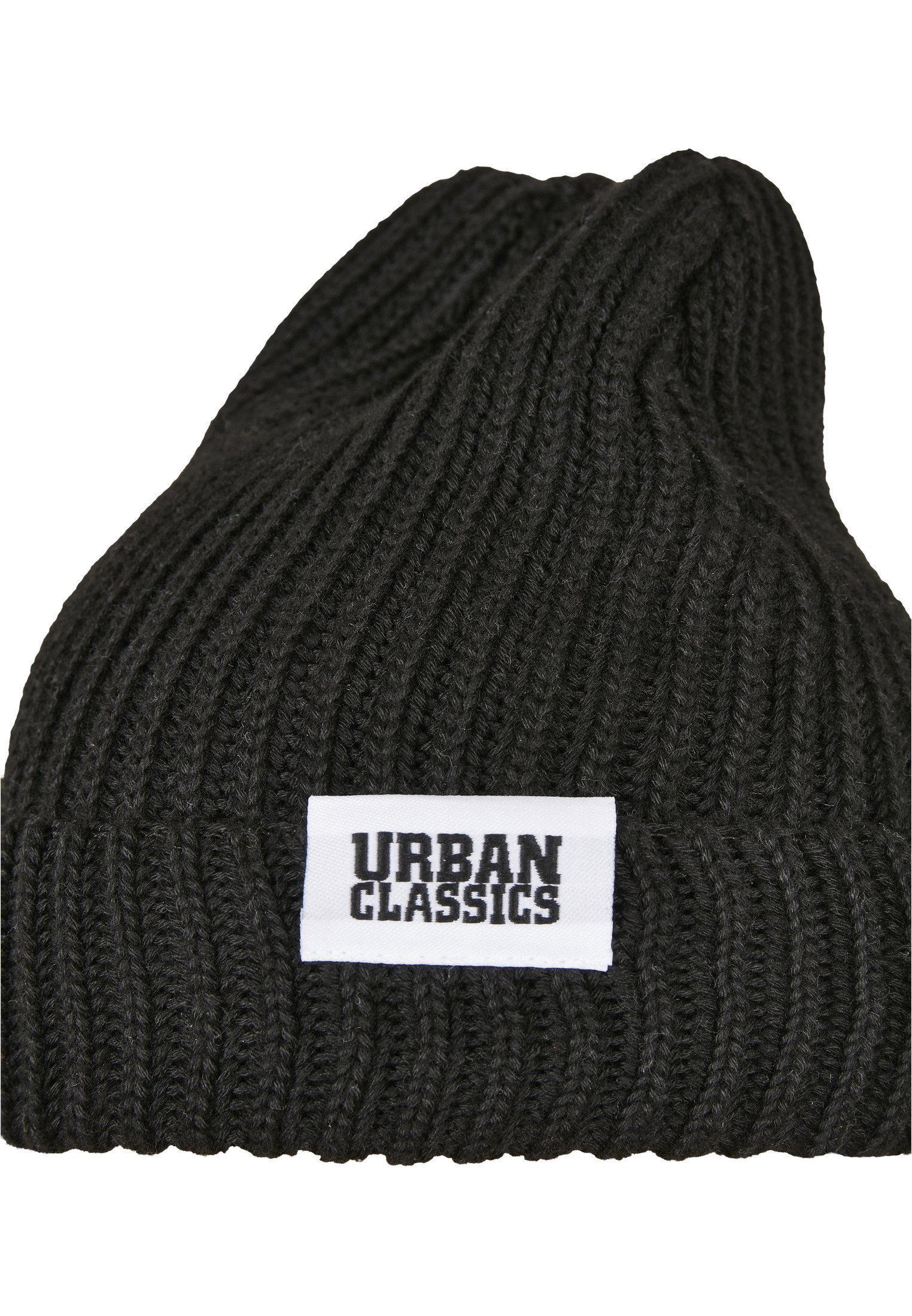 Yarn Unisex CLASSICS Beanie black Fisherman Recycled (1-St) Beanie URBAN