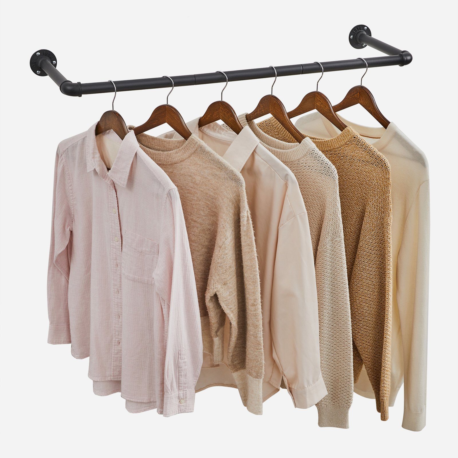 SONGMICS Kleiderstange (2 St), Wandmontage, 92 günstig online kaufen