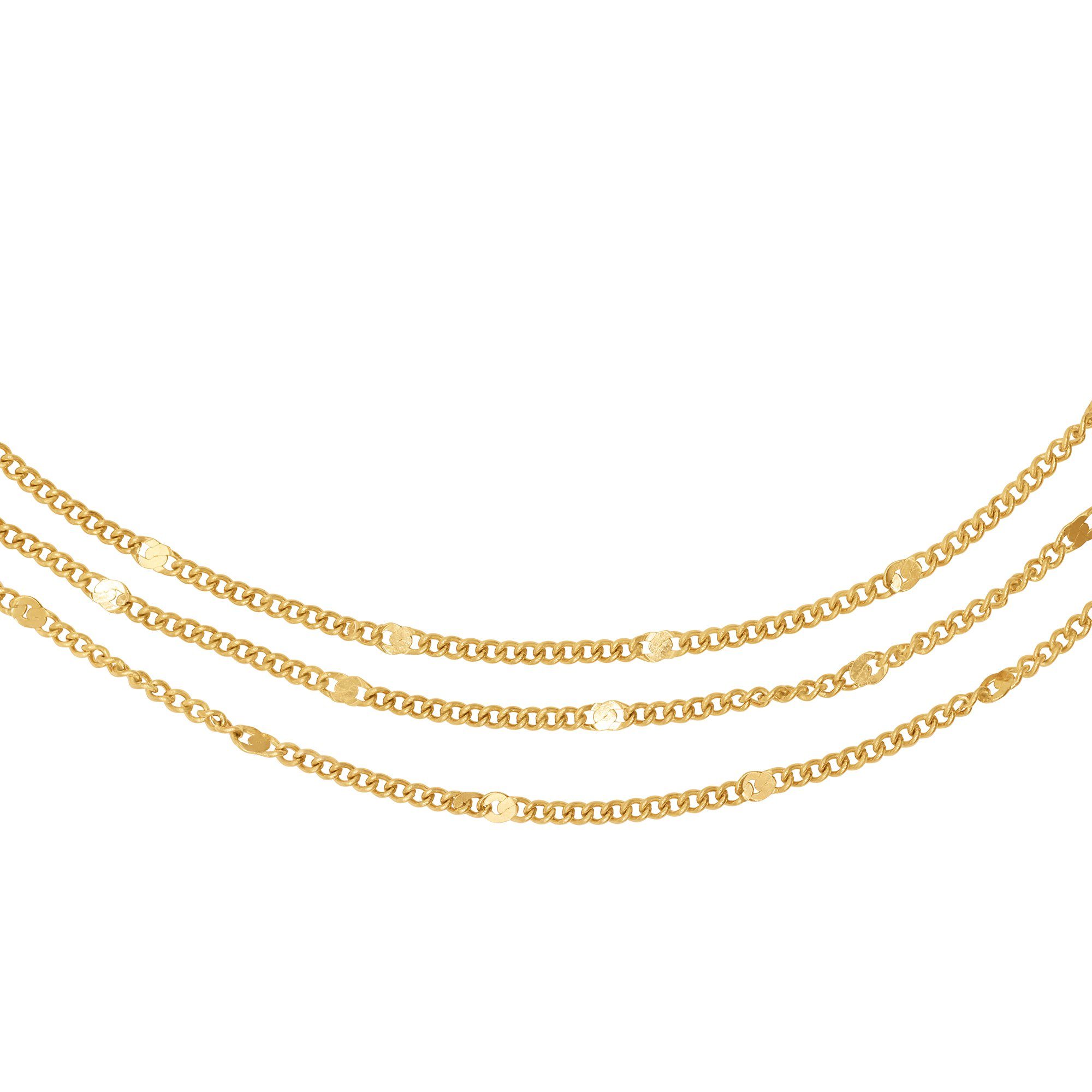 Deliah Armband goldfarben Verlängerungskette Geschenkverpackung), (Armband, Damen inkl. Armband mit für Heideman