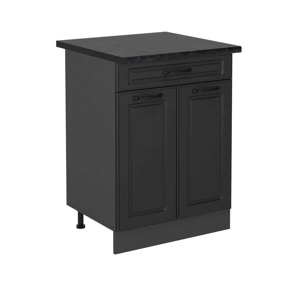 Vicco Unterschrank R-Line, Anthrazit Landhaus/Anthrazit, 60 günstig online kaufen