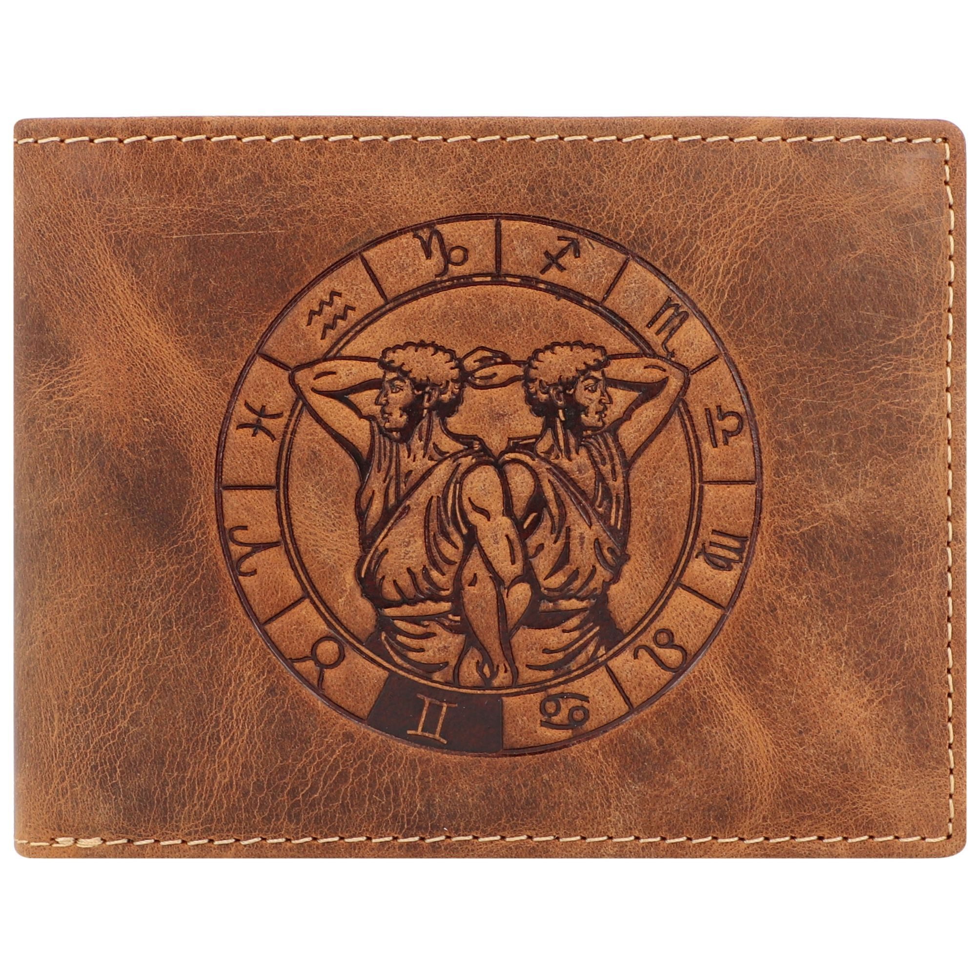 Greenburry Geldbörse Vintage Sternzeichen, Leder günstig online kaufen