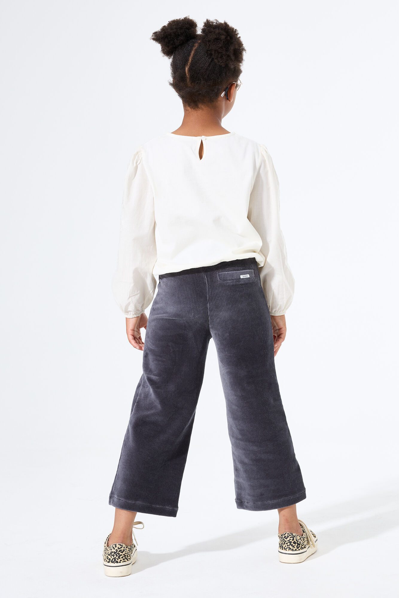 Garcia Cordhose wide leg 7/8 Länge