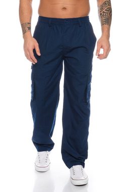 BENK Cargohose Benk Herren Cargo Hose Cargo Pants Unifarbe Arbeitshose Cargohose