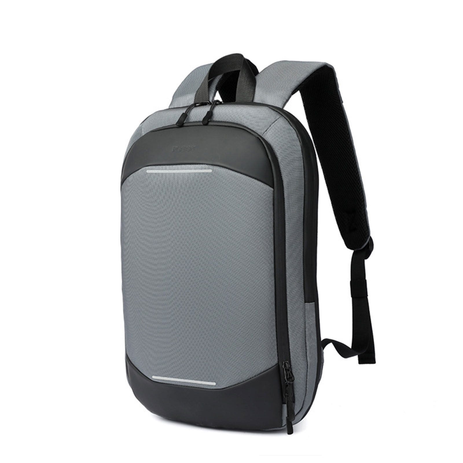 AURIVION Notebook-Rucksack Laptoprucksack wasserbeständig mit Laptopfach (Set, 1-tlg., Notebook Rucksack für Damen, Herren, Freizeit & Reisen), Slim Arbeitsrucksack für Schule, Uni & Business