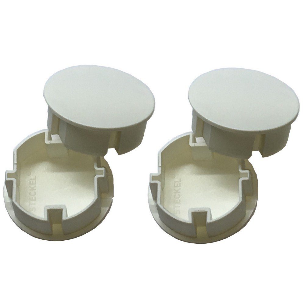 STECKEL Wanddekoobjekt 4 Stück weiße Steckdosen-Abdeckungen 19.B4 Staubschu günstig online kaufen