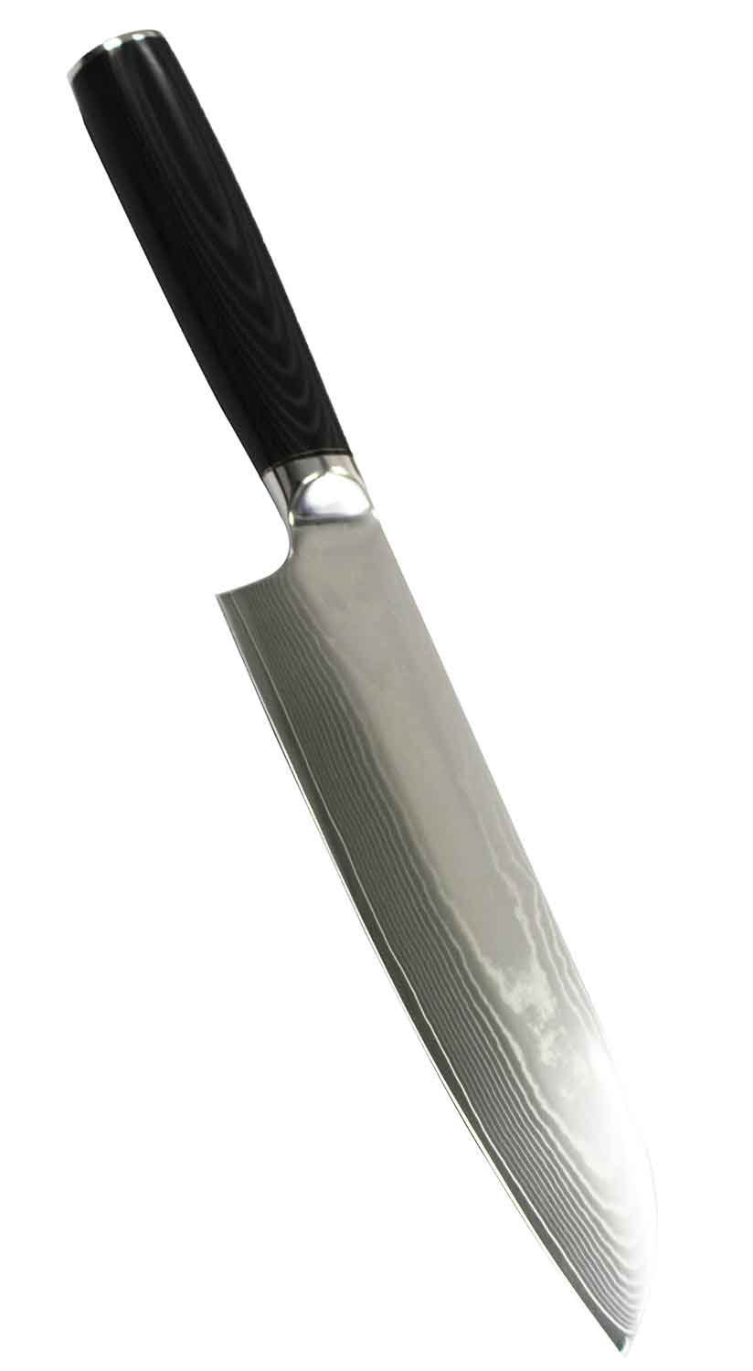 Muxel Kochmesser Hochwertiges Chefkoch Carbon Kohlenstoff-Kling Edelstahl Küchen-Messer