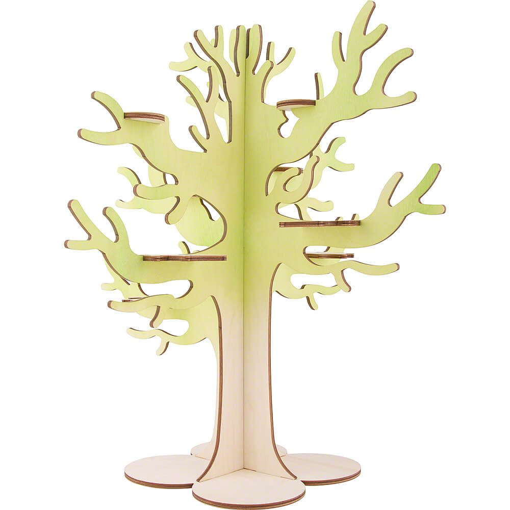 Kuhnert Räuchermännchen Baum für Mini-Eulen und Kindereulen (42cm) von Drechslerei Kuhnert