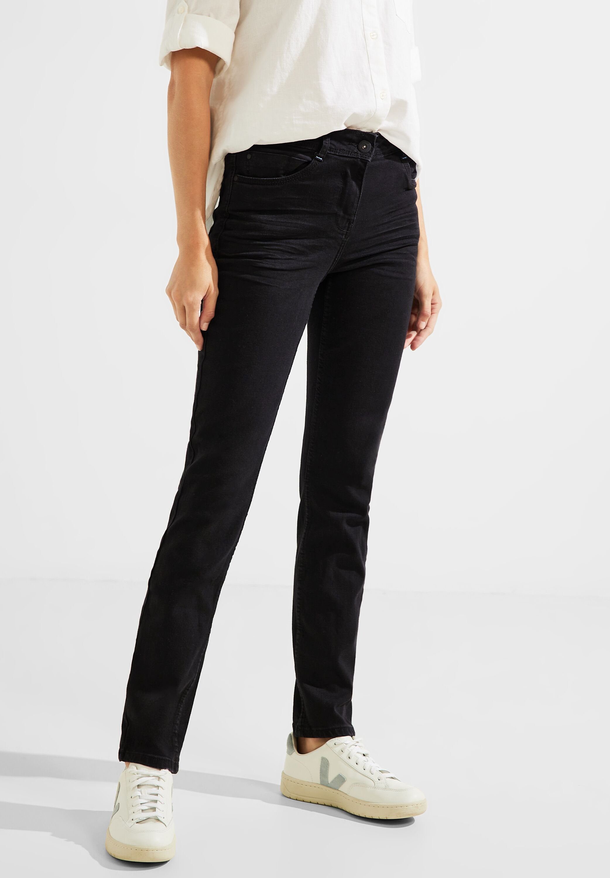 5-Pocket-Style Jeans Cecil Gerade