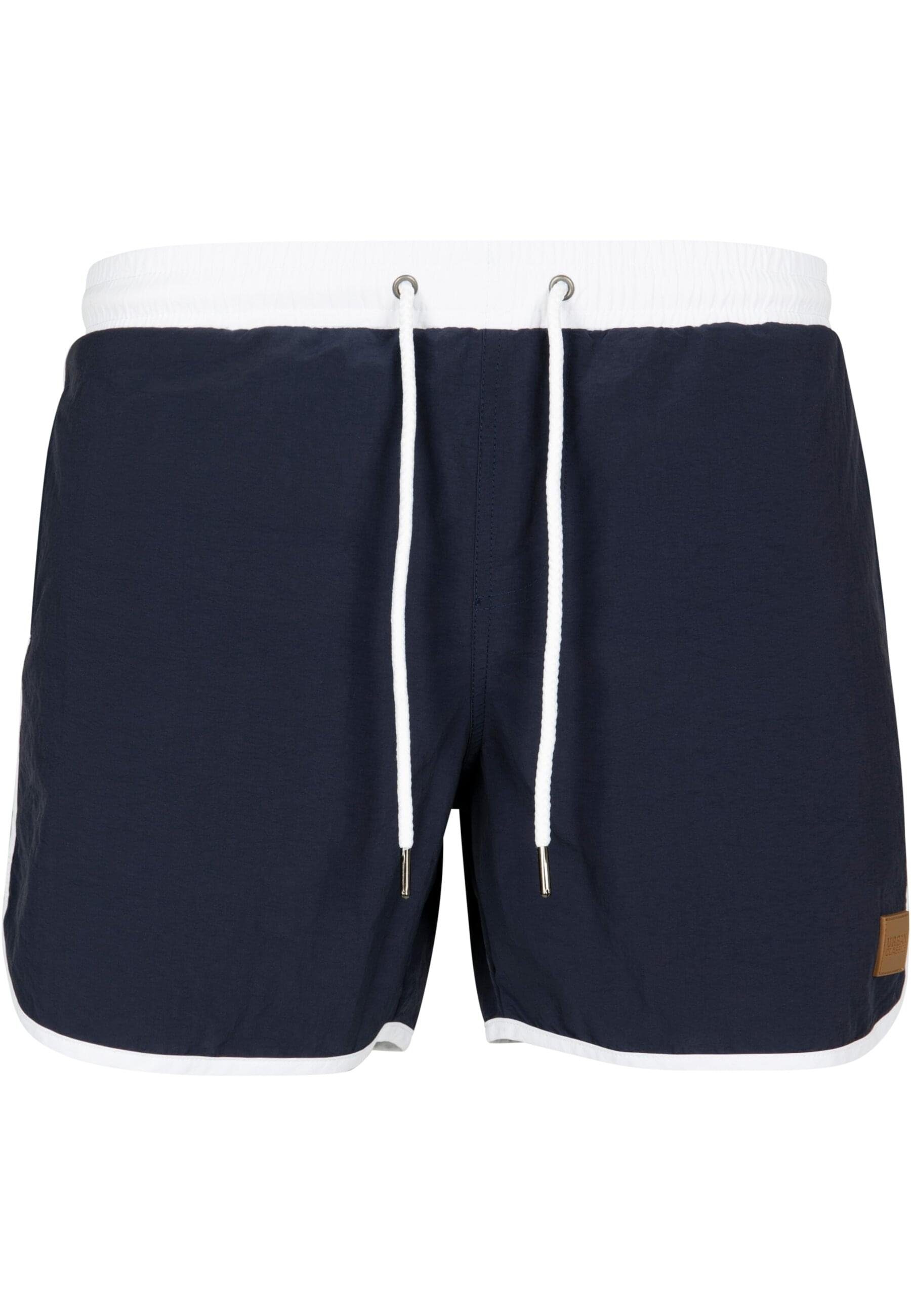 URBAN CLASSICS Badeshorts Urban Classics Herren Retro Swimshorts