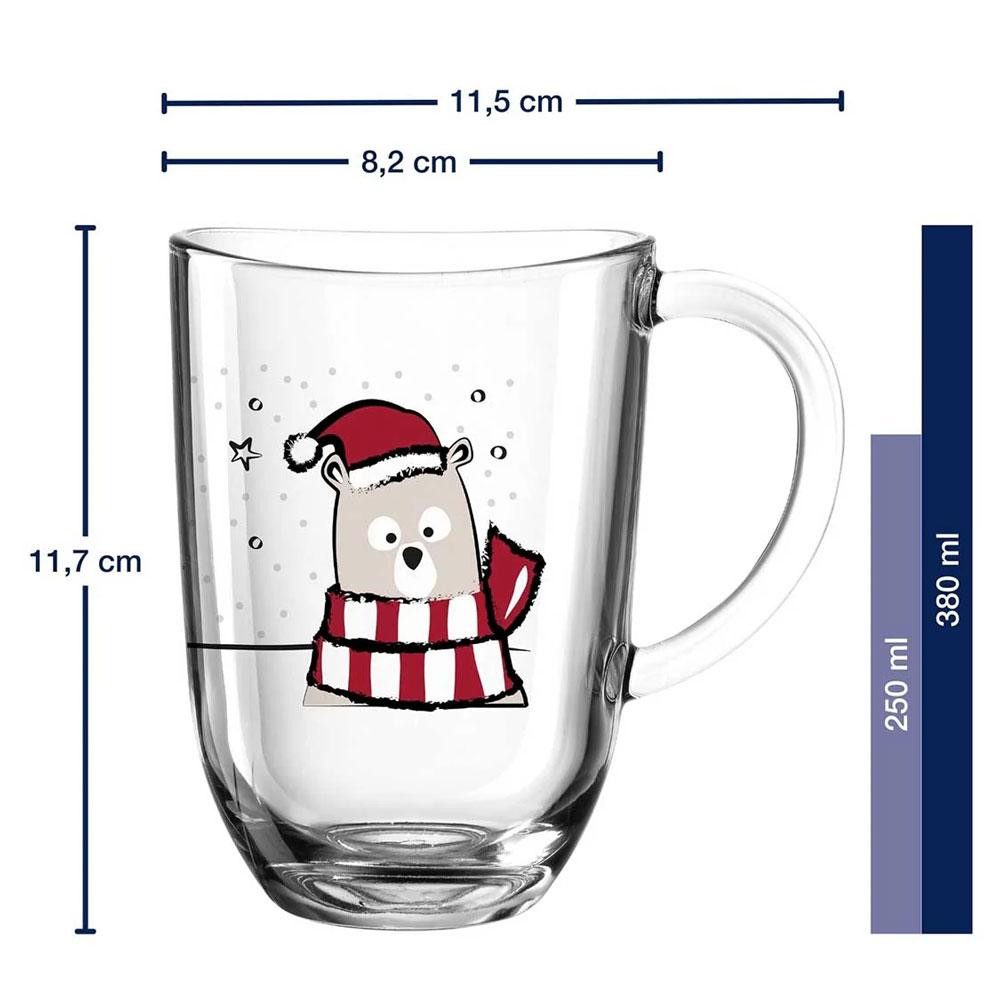 LEONARDO Geschirr Leonardo Tasse hitzebeständiges Glas günstig online kaufen