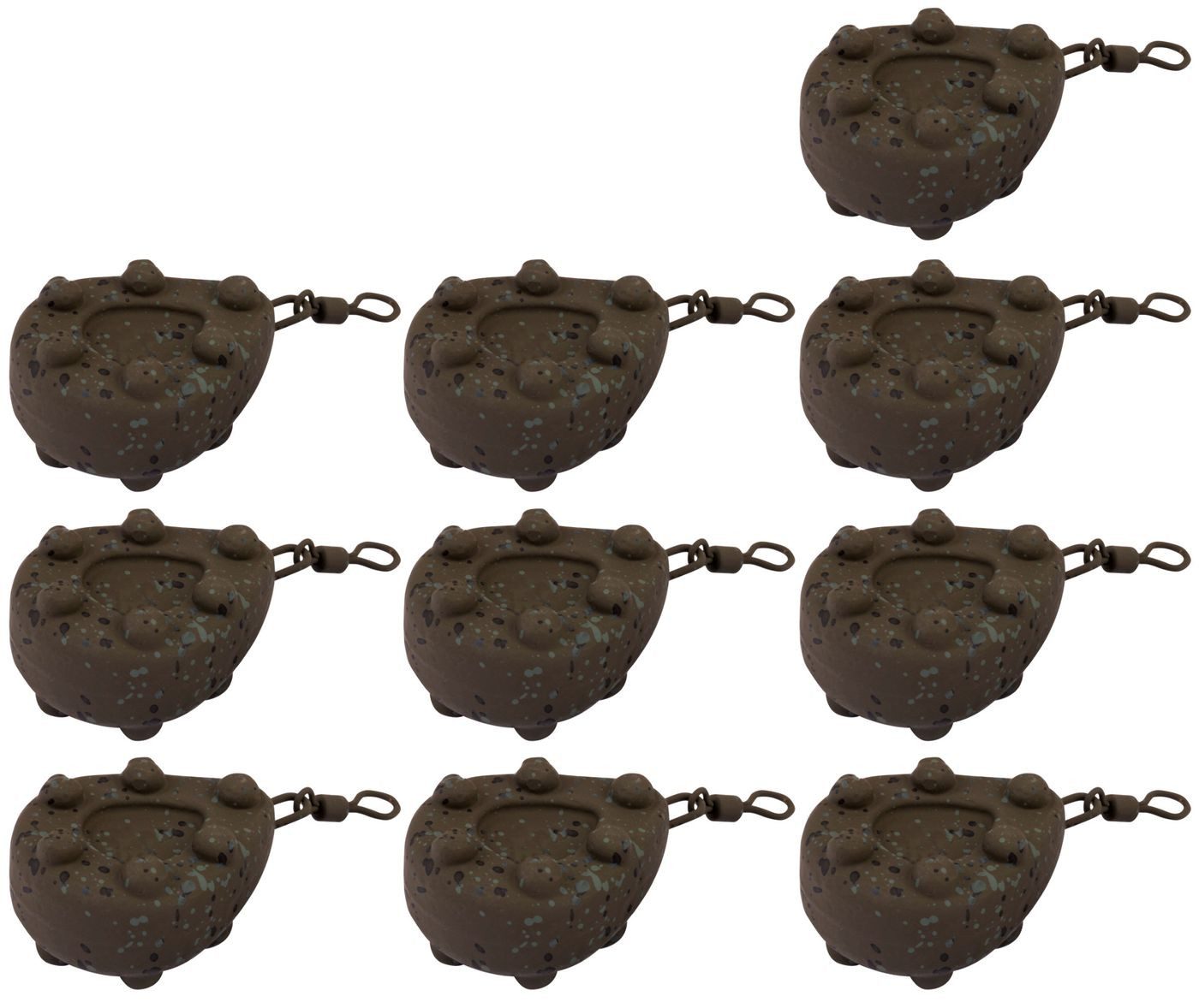 Karpfenblei Fox Camotex Kling On Swivel Lead - 10 Karpfenbleie