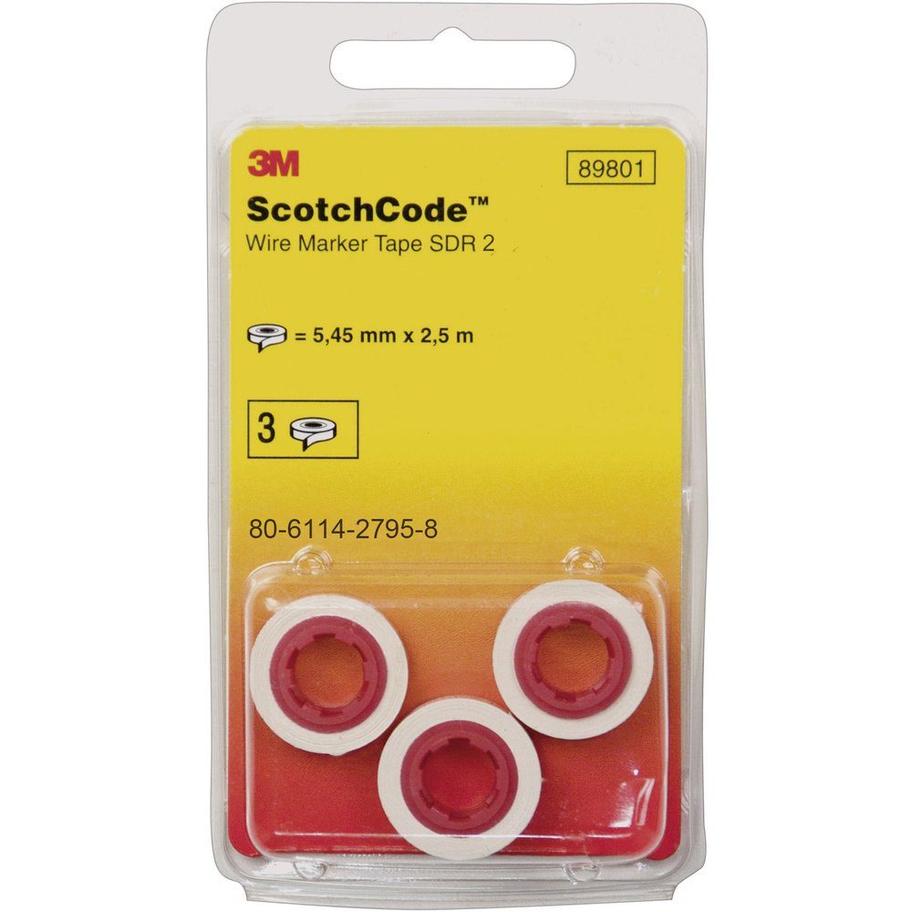 3M Etikettenrolle 3M 80-6114-2797-4 Bedruckte Klebemarker Aufdruck 4 SDR-4
