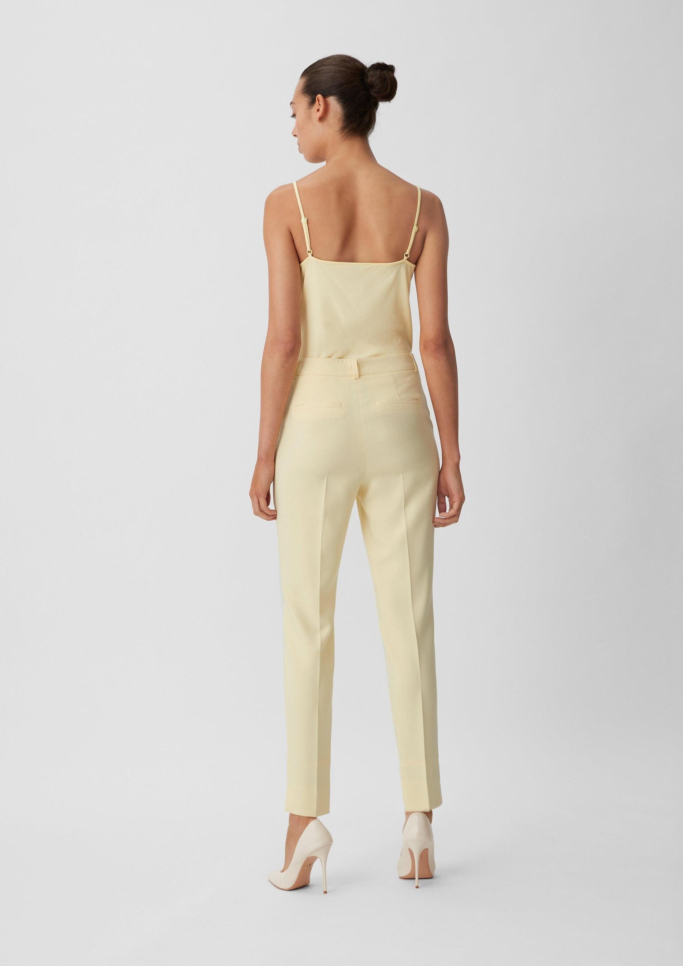 comma Chinos Hose Slim: Hose mit Ankle leg