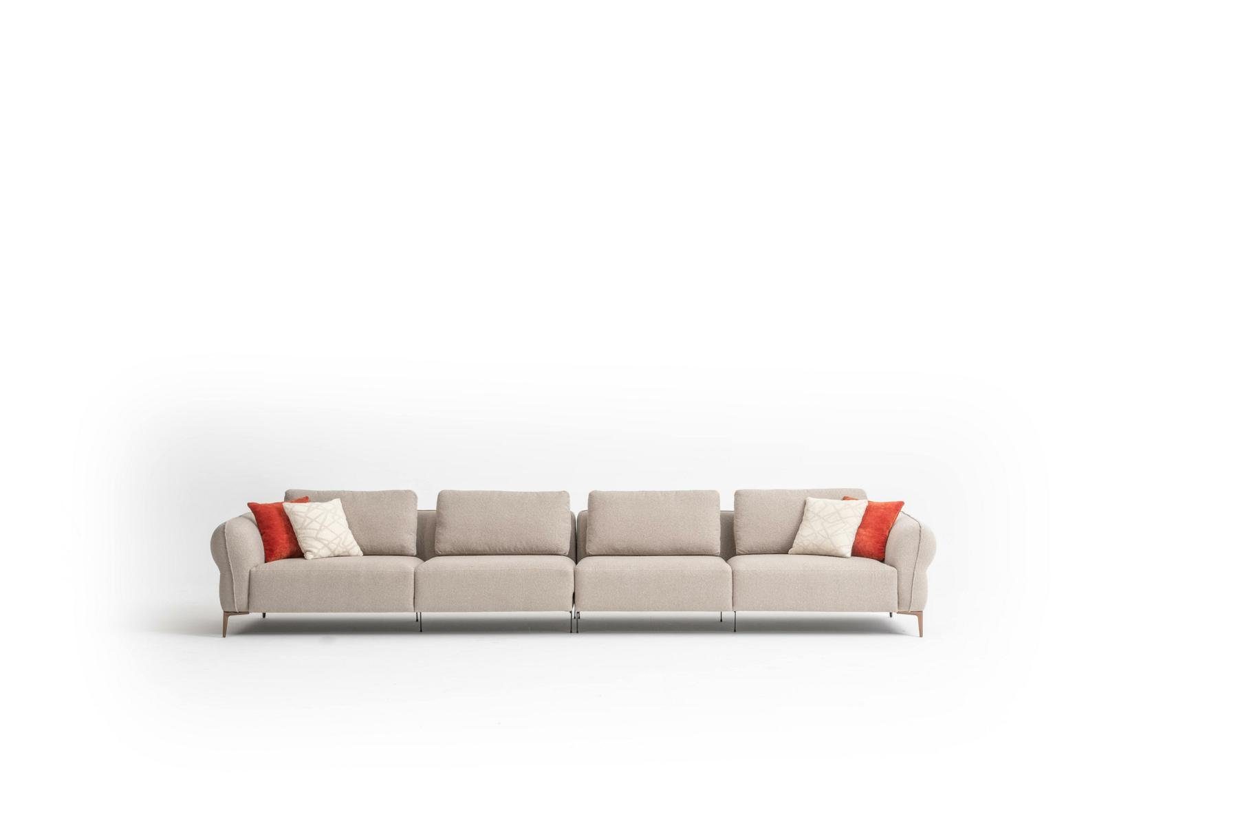 Big-Sofa Sofa Modern Made Polstersofa Sitzer Stil Neu, in Wohnzimmer Luxus Design JVmoebel 6 Europe
