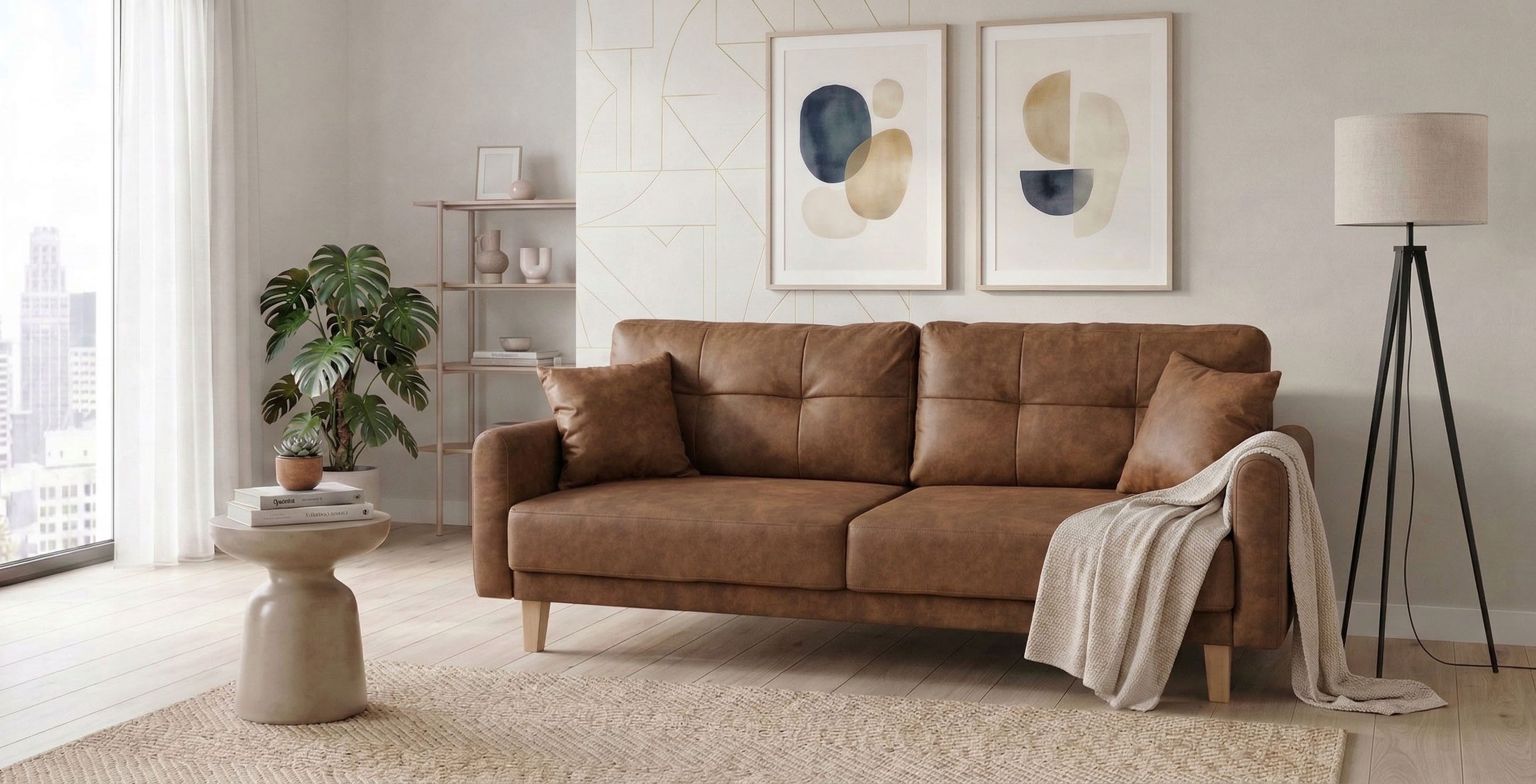 OTTO home 3-Sitzer TRIPLO optionale Schlafsofa mit Bettkasten, Maße B/T/H: 215/100/89 cm, Wahlweise Bettfunktion - Liegefläche 145x191 cm, Rücken-, Zierkissen