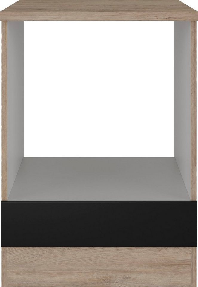 Flex-Well Herdumbauschrank Capri (1-St) (B x H x T) 60 x 85 x 60 cm, mit  Nische für Standard-Einbauherd